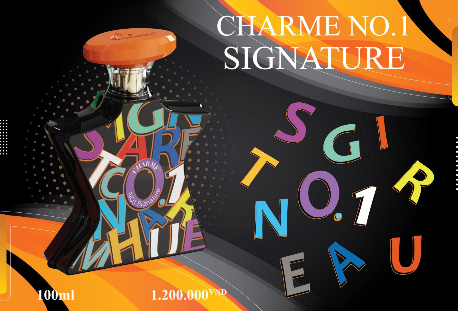 Nước Hoa Charme No.1 Signature 100ml